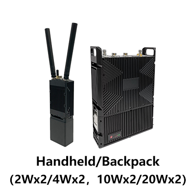 Série DDLmesh de Link de Dados Digitais Sem Fio para Rádio Portátil e Rádio Mochila