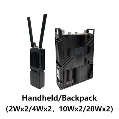 Rádio de Dados: Série DDLmesh Wireless Mesh/Data Link Portátil e Mochila - Ultra Longo Alcance, Baixa latência, Baixo Custo, Vídeo HD e Transmissão de Dados à Distância, Data Link Multicanal
