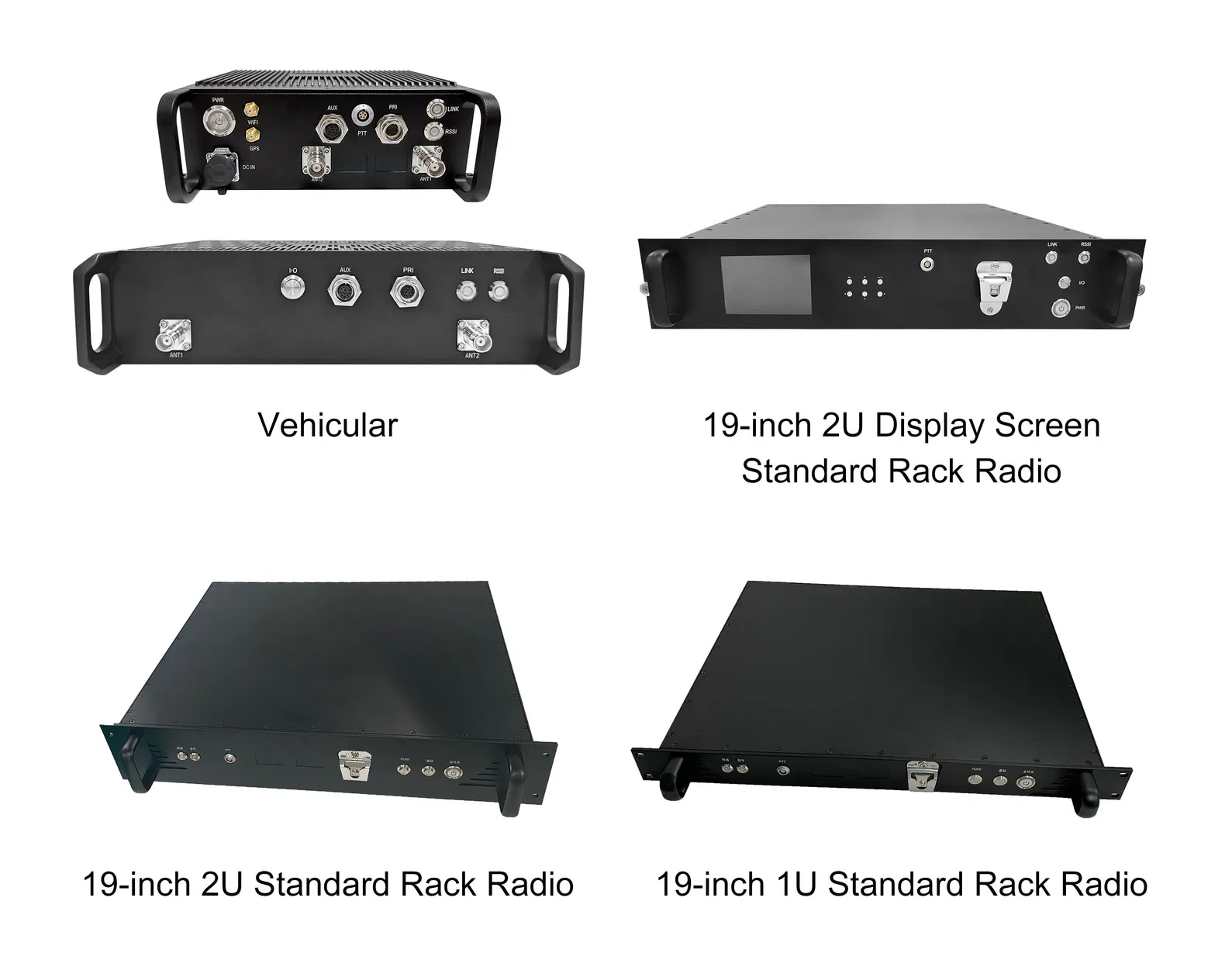 Série MIMOmesh de rádio montado em rack de veículo 0